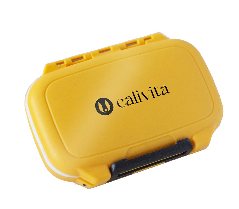 Vitaminadagoló doboz - sárga