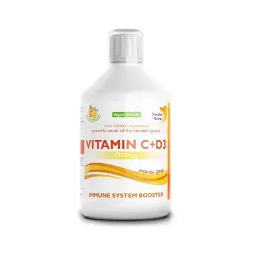 VK C + D3 folyékony vitamin 500ml - Swedish Nutra