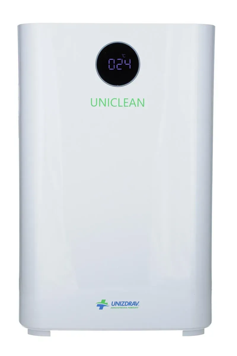 UN UNICLEAN légtisztító UVC lámpával, smart WIFI vezérléssel