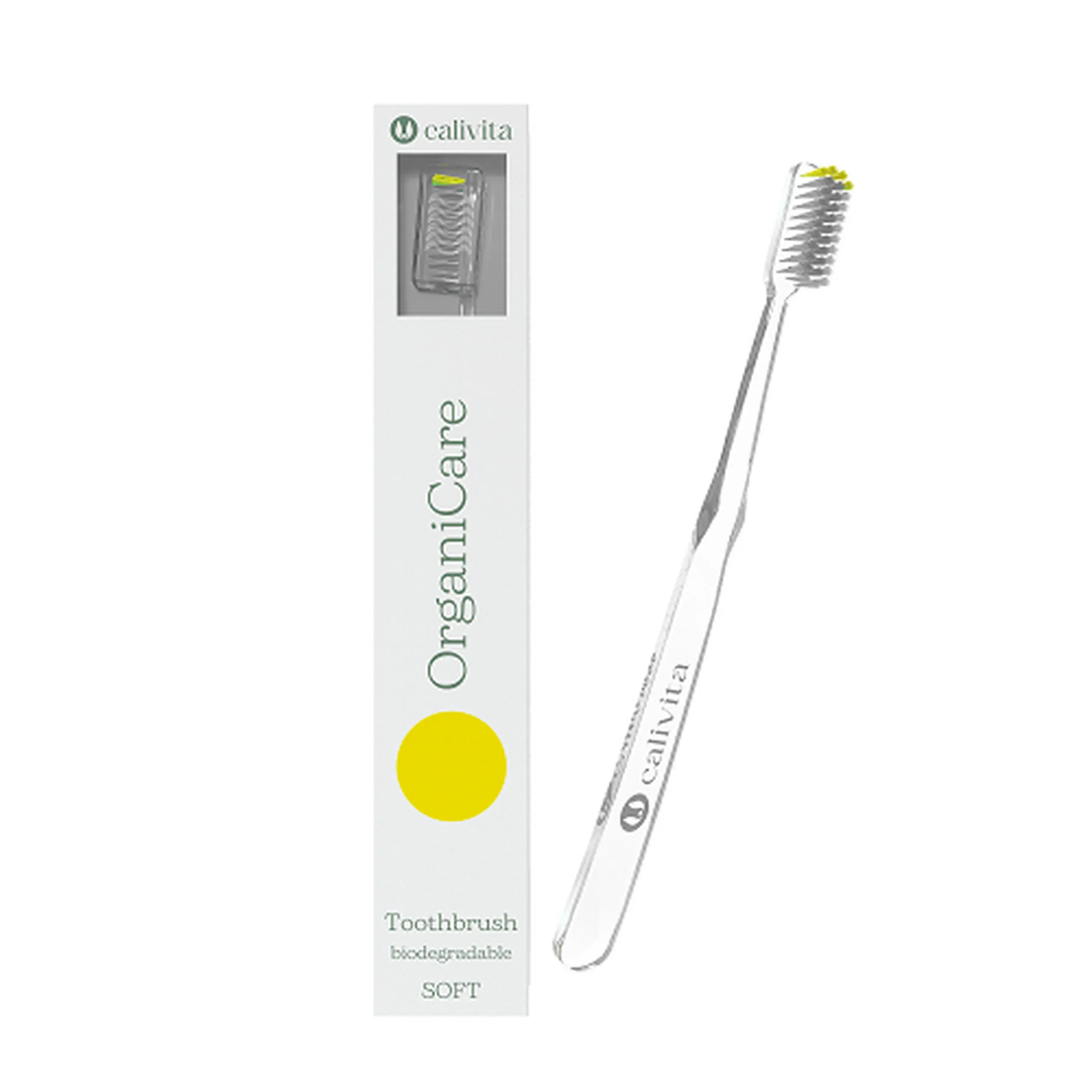 OrganiCare Toothbrush (sárga)